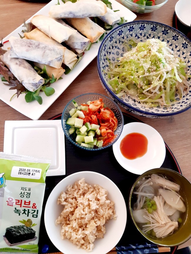 1 金 手作りオーブン春巻き ヴィーガン生活を楽しむ日々 クックパッドブログ