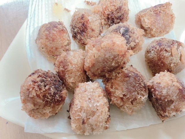 カリカリミートボール 肉食キッズおかず ベジタリアンごはん 肉食キッズ飯 クックパッドブログ