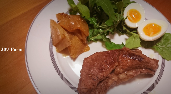 今日のごはん ステーキ ヤーコンのマヨ炒め 309 Farm 今日のごはん記録 クックパッドブログ 今日のごはん ステーキ ヤーコンのマヨ炒め 309 Farm 今日のごはん記録 クックパッドブログ