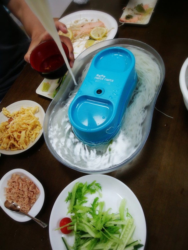 家ご飯 流しそうめん 母として 寮母として 食の楽しさを伝えたい クックパッドブログ