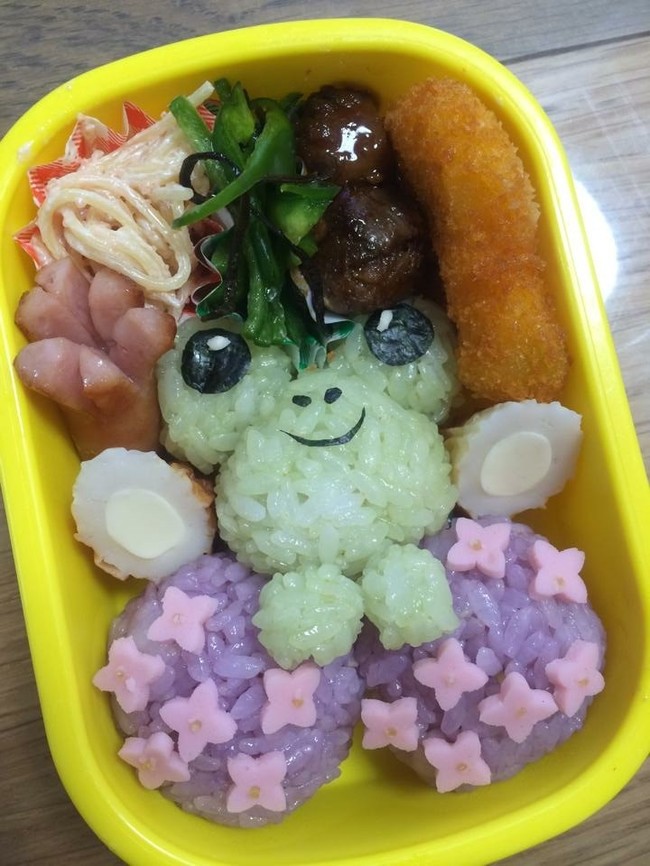 キャラ弁 動物編 のりたまごはん クックパッドブログ