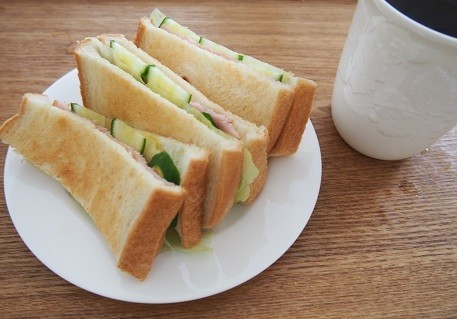 ハムサンドとマヨネーズ ピカのご飯日記 クックパッドブログ