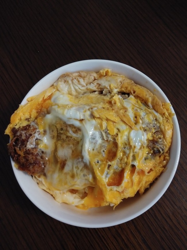 カツ丼苦手な私でも食べれる 火を使わない 美味しい カツ丼 チビももちゃん のjkブログ クックパッドブログ