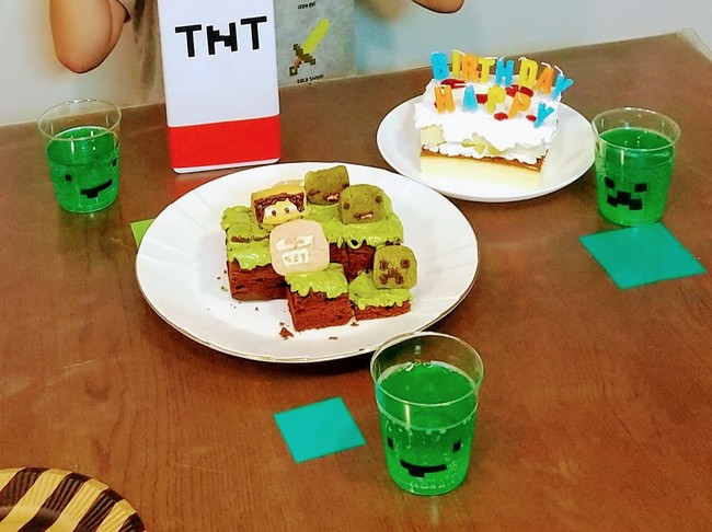 マイクラで誕生日 料理日和 Byけいたんのママ クックパッドブログ