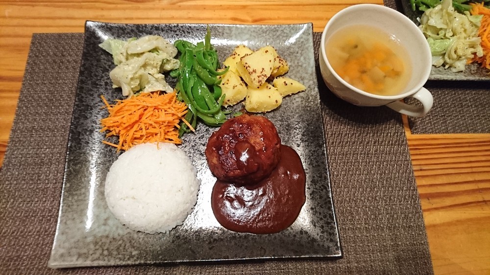 ハンバーグ ワンプレート Kiiごはん クックパッドブログ