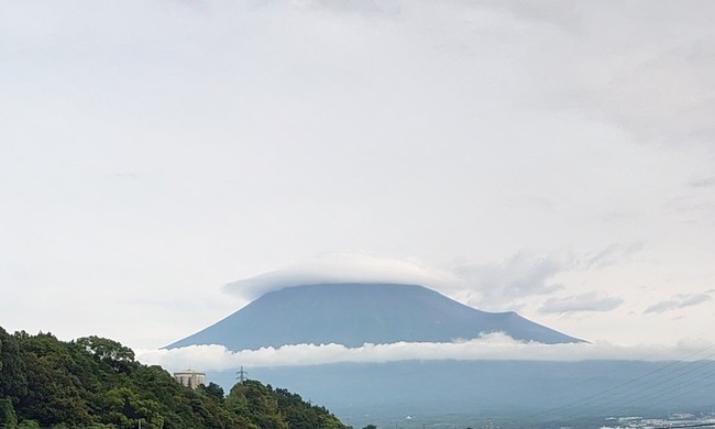 富士山 雲コレ 5分間隔 なっちゃまんのお勝手ブギ クックパッドブログ