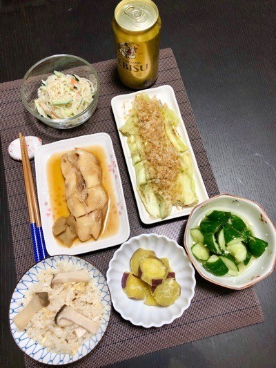 エリンギでなんちゃって松茸ご飯 Shokenママのごはん日記 クックパッドブログ