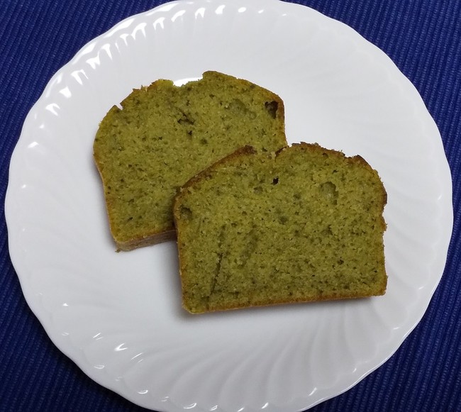 抹茶のパウンドケーキ カロリー控えめ ふるどん つくってます クックパッドブログ