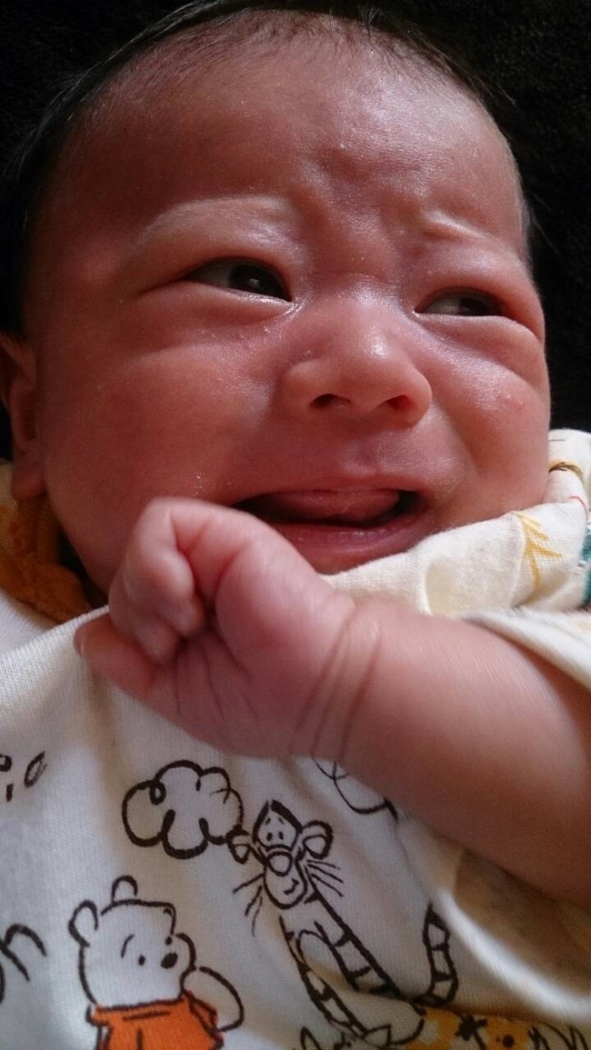 孫君 生後1ヶ月と一週間経ったよ Have A Niceday クックパッドブログ