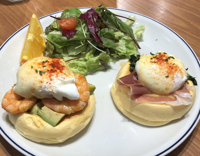 豪華おかずパンケーキ 丼 麺好き 谷水功貴diay クックパッドブログ