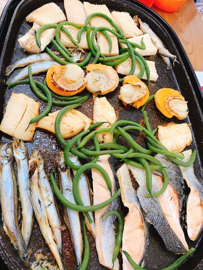 海鮮鉄板焼きパーティ ごはん食べよっ クックパッドブログ