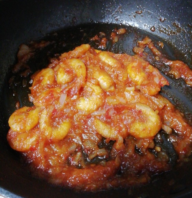 芝海老でエビチリ Thksの食べものログ クックパッドブログ