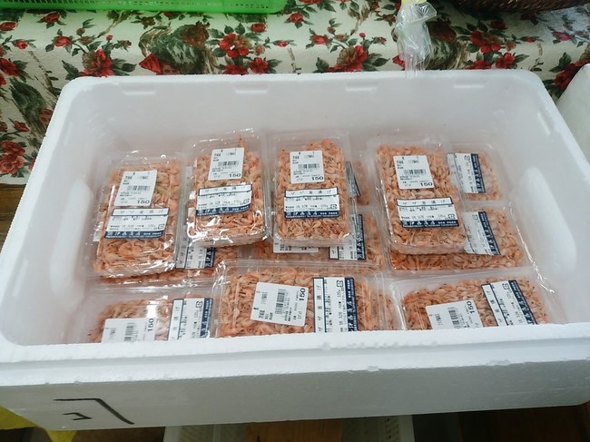 珍しい 生カワエビ 冷凍 売ってました わかさぎ しらうお 茨城県 霞ヶ浦から クックパッドブログ