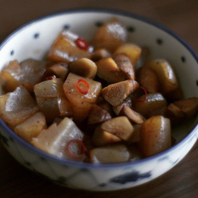 蒟蒻と牛蒡の甘辛煮 私のごはん日記 クックパッドブログ