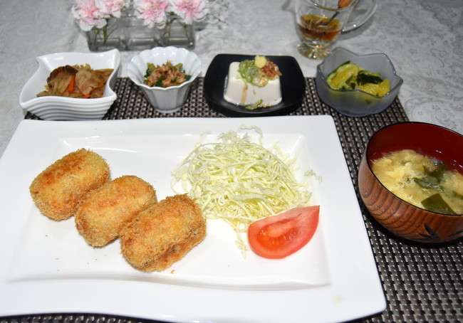 毎日の献立 フライday ライスコロッケ Mielleの おうちご飯 クックパッドブログ