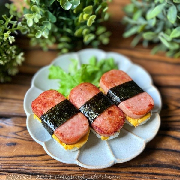 スパムおにぎり お弁当 ランチ Delighted Life クックパッドブログ