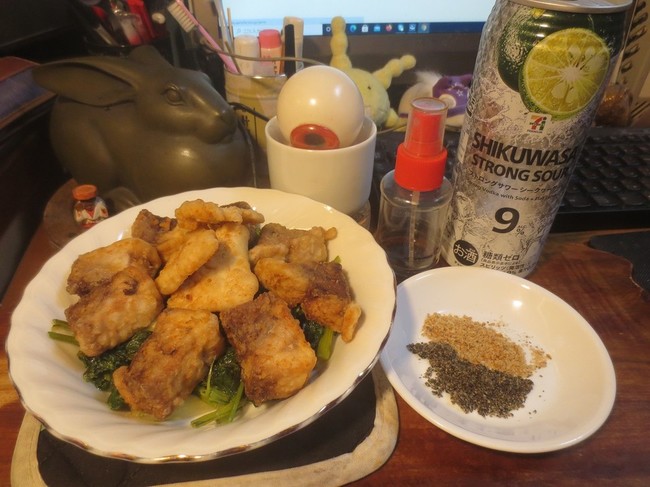 めかじきあらの唐揚げ 酔飯記 クックパッドブログ