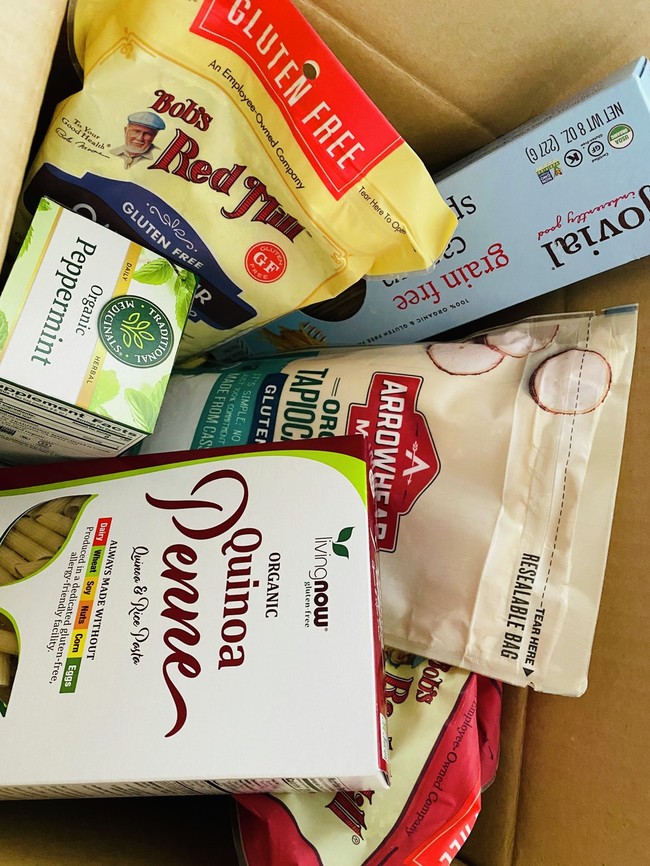 届きました アメリカのグルテンフリー商品 由美子の 食べながらセラピー クックパッドブログ