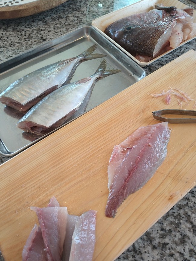 アジの南蛮漬けと鯛のあら汁 ウマウマ亭 のお家ご飯 クックパッドブログ