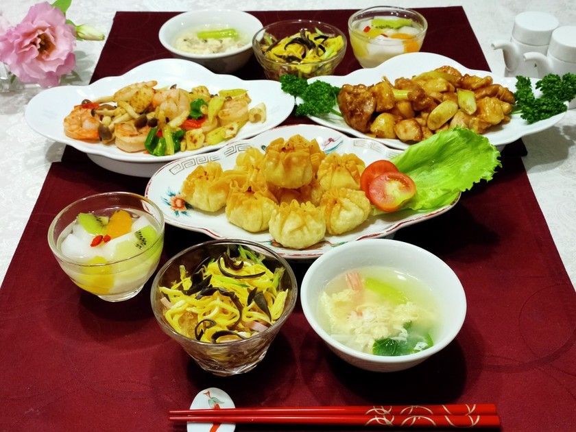 毎日の献立 中華 ポテサラ揚げ餃子 Mielleの おうちご飯 クックパッドブログ