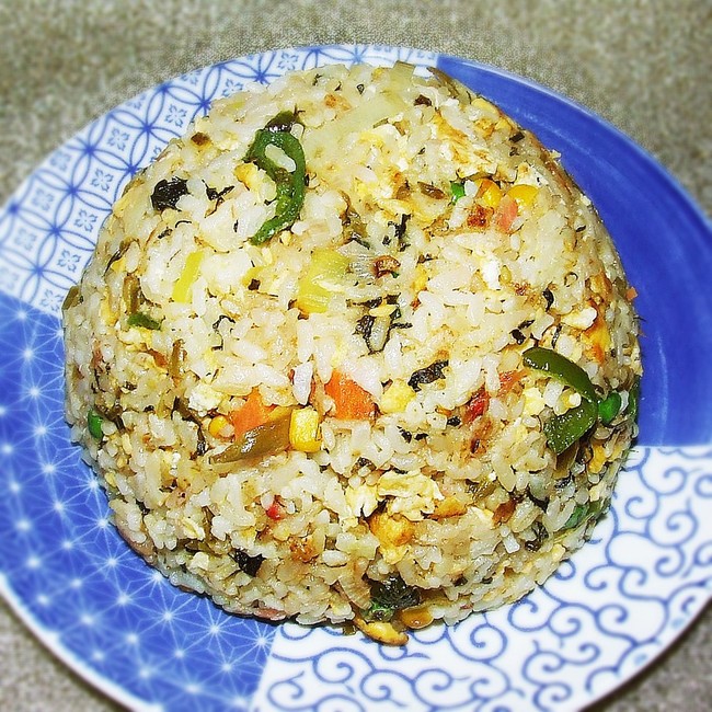 肉無し高菜炒飯 人生を愛せ 愛する人生を生きろ クックパッドブログ