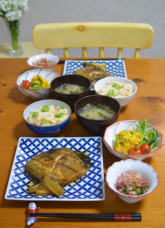 22 01 25 火 黄金カレイの煮付け 食 卓 の あ る 風 景 クックパッドブログ