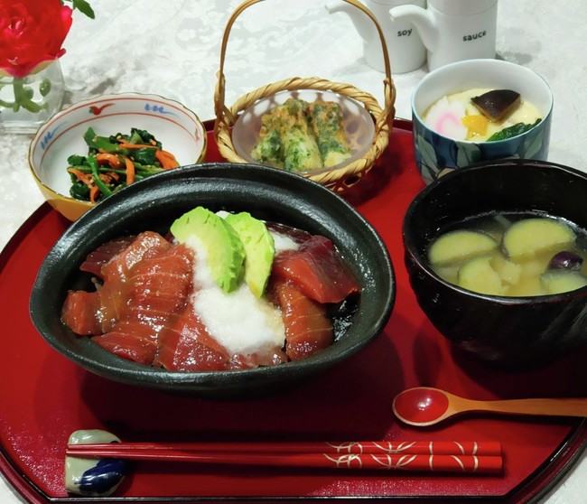 毎日の献立 丼 飯物 鮪漬け丼 Mielleの おうちご飯 クックパッドブログ