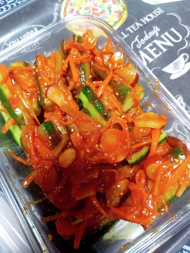 韓国オイキムチ すがすがしい夏の味 オーレンジ のごはん日記 クックパッドブログ