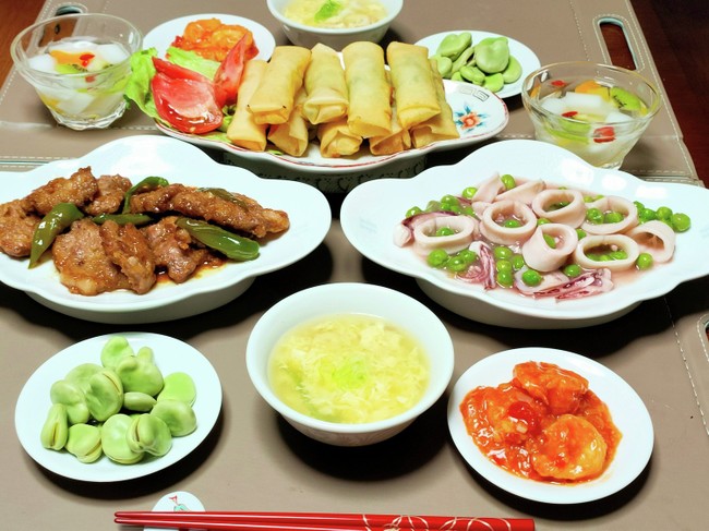 毎日の献立 中華 海老春巻き Mielleの おうちご飯 クックパッドブログ