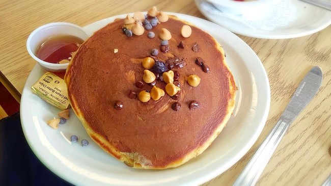 荒野のハイキングとレッドベルベットパンケーキ Pg From Las Vegas クックパッドブログ