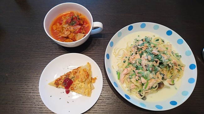 授乳中 こってり外食したいけどおうちご飯で我慢 Chiho Cook クックパッドブログ