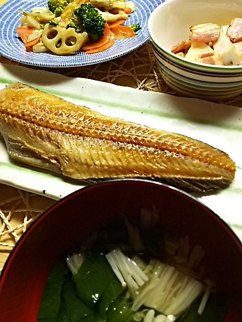 ほっけ焼きのほっこり夕飯 はるママのご飯日記 クックパッドブログ ほっけ焼きのほっこり夕飯 はるママのご飯日記 クックパッドブログ