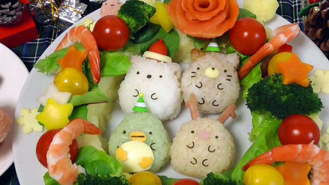クリスマスリースサラダ すみっコぐらしデコご飯 動画レシピ Cute Kitchen クックパッドブログ クリスマスリースサラダ すみっコぐらしデコご飯 動画レシピ Cute Kitchen クックパッドブログ
