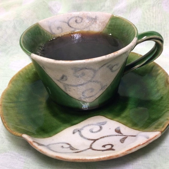 織部焼でコーヒーブレイク N Ishiのキッチンから クックパッドブログ 織部焼でコーヒーブレイク N Ishiのキッチンから クックパッドブログ