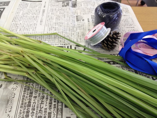 12月13日 レモングラスで手作りのリース Violetsのハーブと料理日記 クックパッドブログ