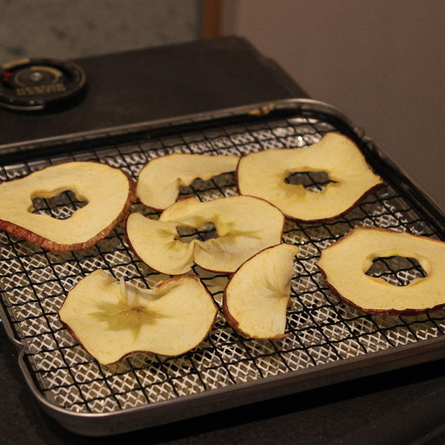 ストーブ調理 干しりんご のんびり暮らし日記 クックパッドブログ