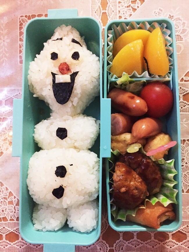 ４月11日 2日目 オラフ のお弁当 あやのんのママの苦手なお弁当 クックパッドブログ