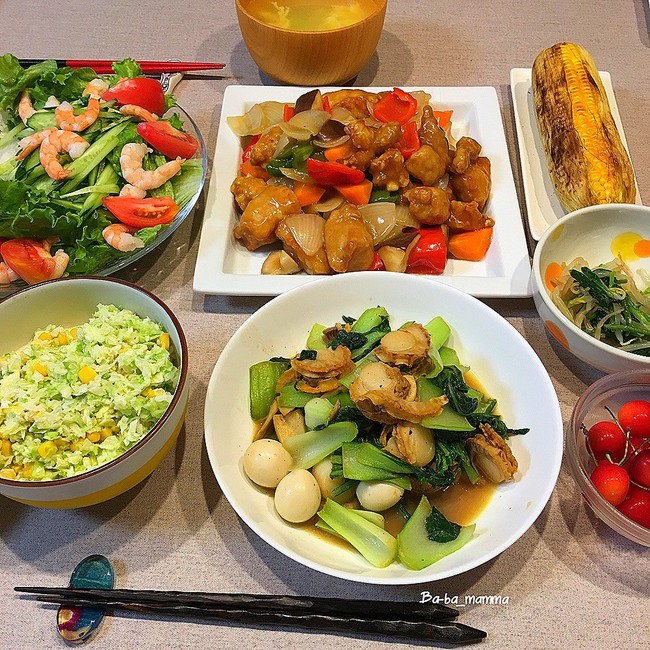 酢豚献立 ままごはん 改めばぁばまんまのごはん日記 クックパッドブログ