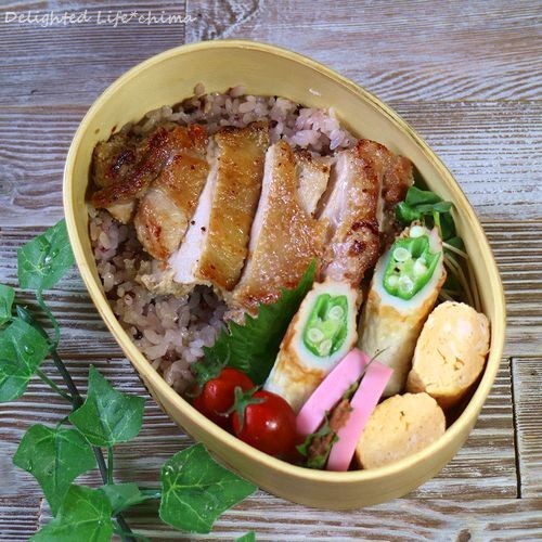 ガーリックチキンのお弁当 Delighted Life クックパッドブログ
