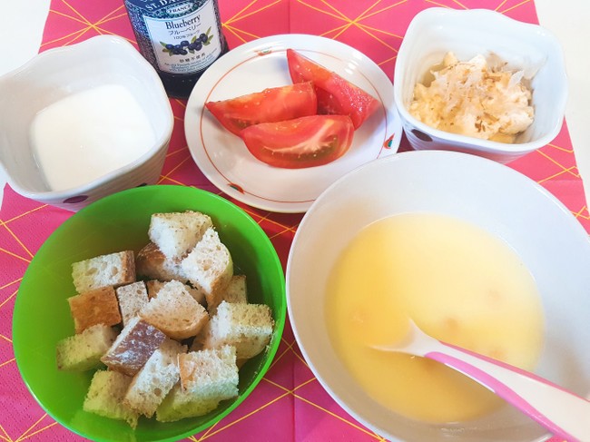 今日のごはん 幼児食 1歳7ヶ月 17 07 18 がてぃ のぴよぴよキッチン日記 クックパッドブログ 今日のごはん 幼児食 1歳7ヶ月 17 07 18 がてぃ のぴよぴよキッチン日記 クックパッドブログ