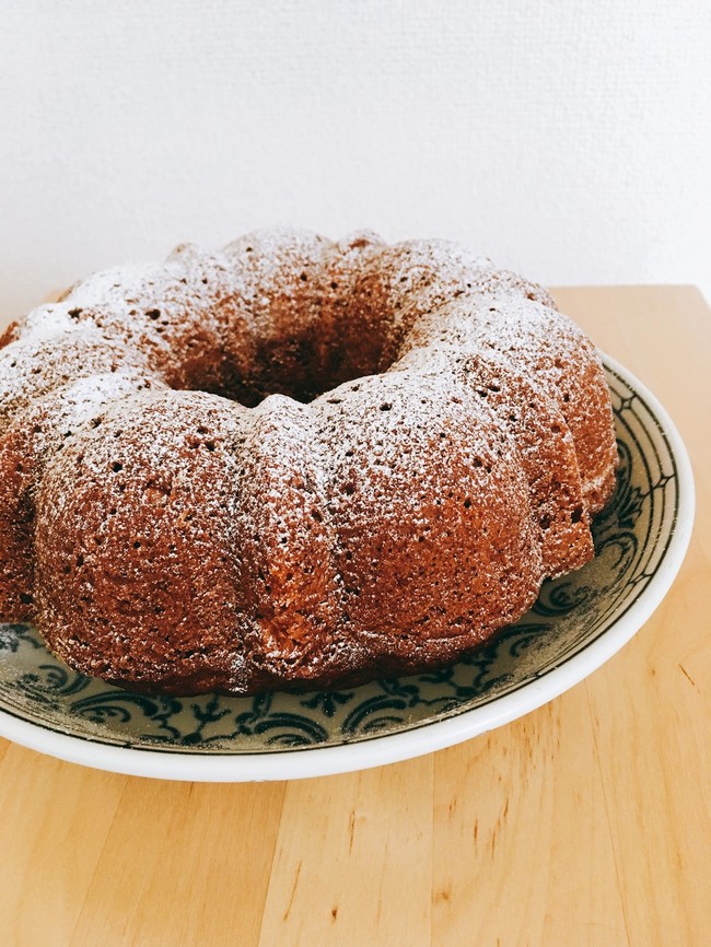 バントケーキ 寝室で菓子作り クックパッドブログ
