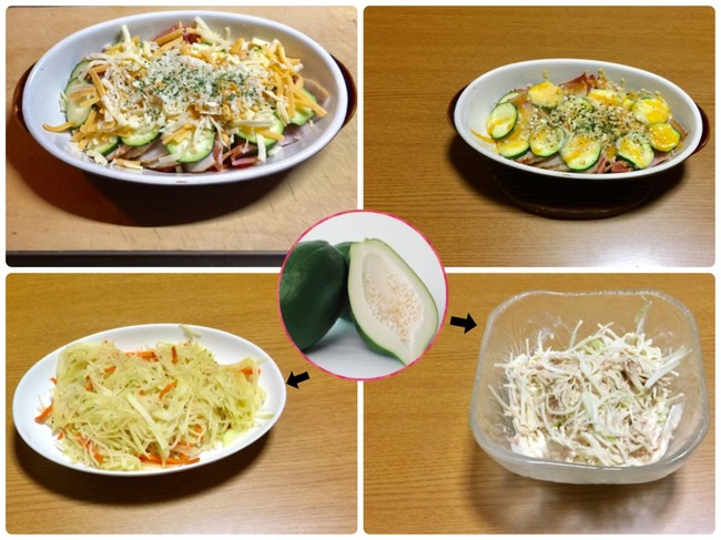 パパイヤの炒め物とパパイヤサラダ 琉琉琉のママ ごはん日記 クックパッドブログ