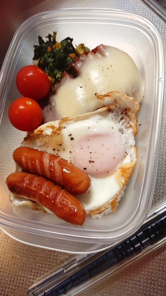 パパのお弁当 Miemaroリーナの日々 クックパッドブログ