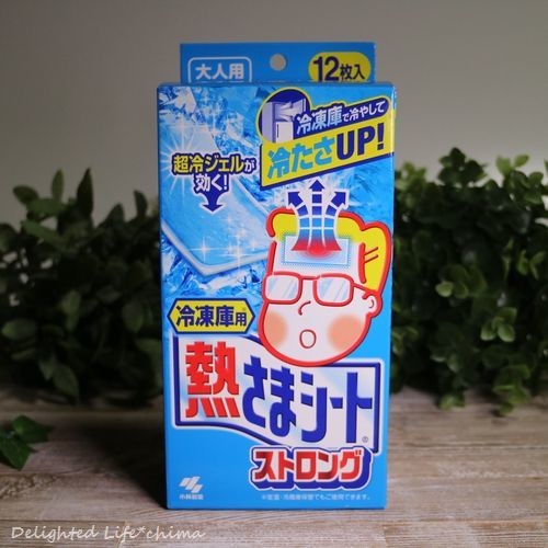 冷凍庫でキンキンに冷やして使う 冷凍庫用熱さまシート ストロング Delighted Life クックパッドブログ