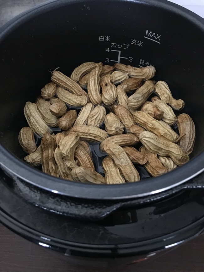 電気圧力鍋で落花生を茹でてみた 金魚の肴クックパッド版 クックパッドブログ