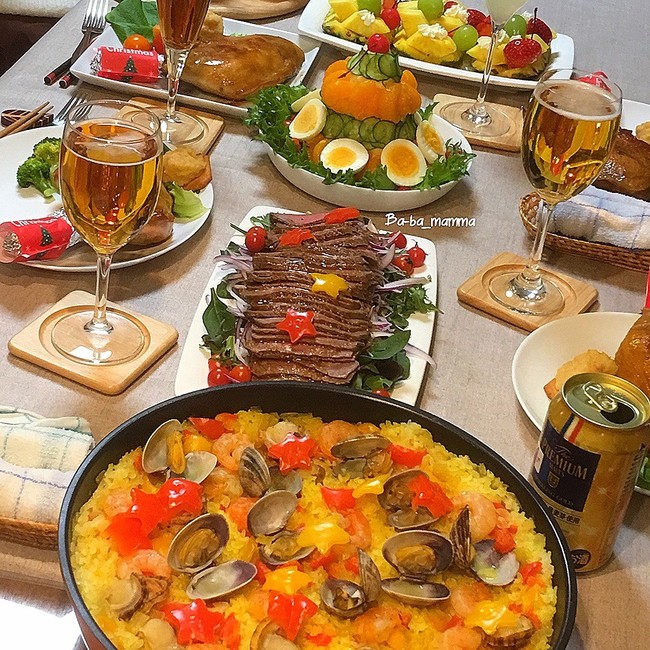 クリスマス献立 ままごはん 改めばぁばまんまのごはん日記 クックパッドブログ