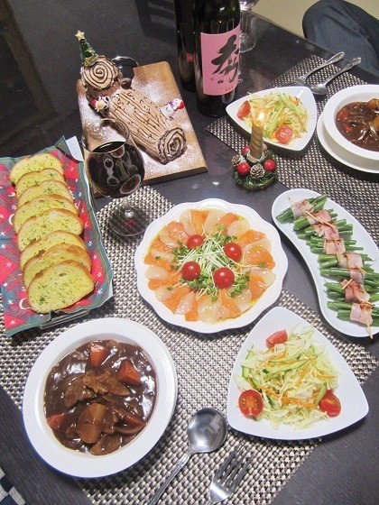 クリスマスの夕飯 Shokenママのごはん日記 クックパッドブログ