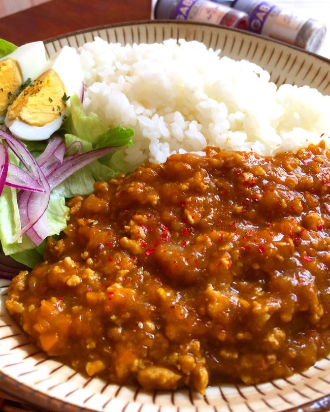 思い立ったらすぐ作れる 簡単ドライカレー Aka Ru 簡単おうちご飯 クックパッドブログ