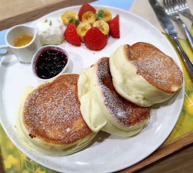 観光気分でソウルぶらぶら 弘大と明洞イニスフリーカフェのふわふわパンケーキ 今日のpetitmarごはん クックパッドブログ