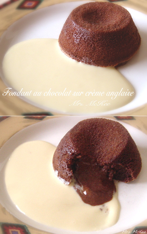 English Recipe Chocolate Lava Cake 英語版 Mrs Mckee S Afternoon Tea Time クックパッドブログ